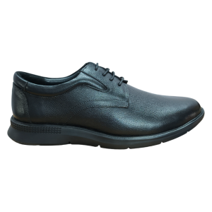 Vibe Walk CH-067 Black genuine leather slip-on shoe