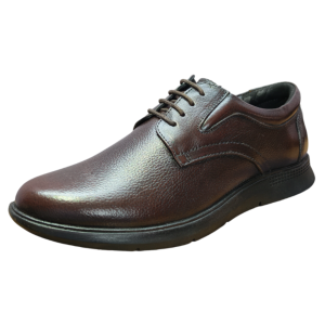 Vibe Walk CH-067 Brown genuine leather slip-on shoe