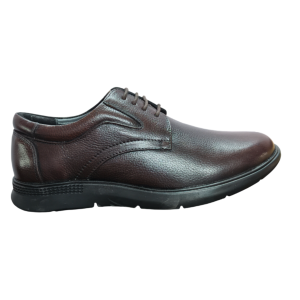 Vibe Walk CH-067 Brown genuine leather slip-on shoe