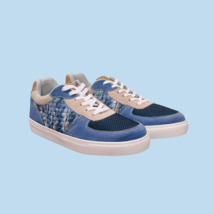 Vibe Walk OPL-202 Navy Blue lightweight walking shoe
