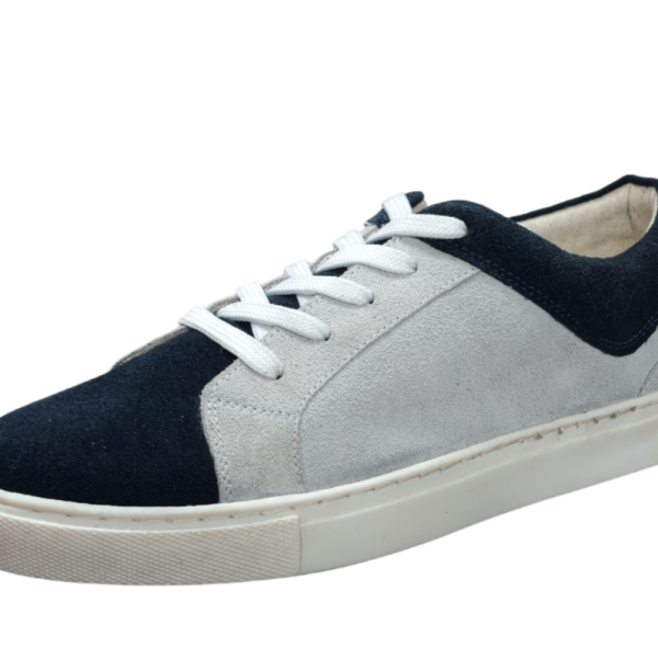 Vibe Walk OPL-203 Grey Navy lightweight walking shoe
