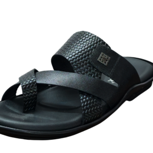 SB-152 Black sandal view 4