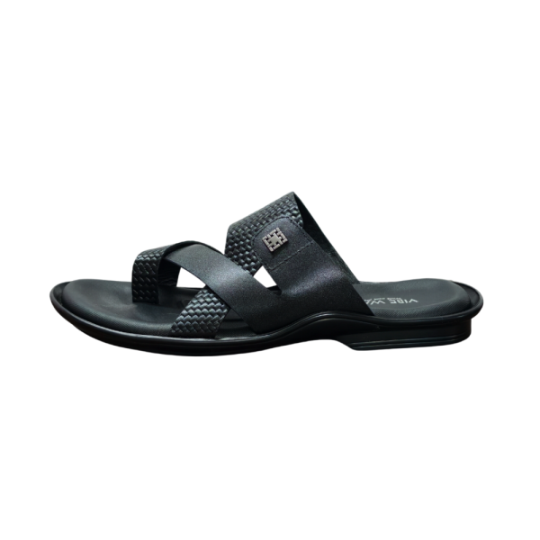 SB-152 Black sandal view 5