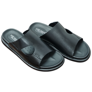 SB-153 Black sandal view 3