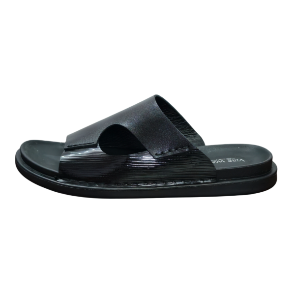 SB-153 Black sandal view 4