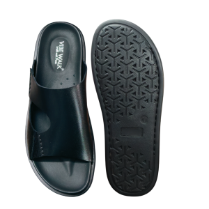 SB-153 Black sandal view 5