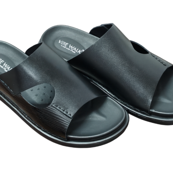 SB-153 Black sandal view 6