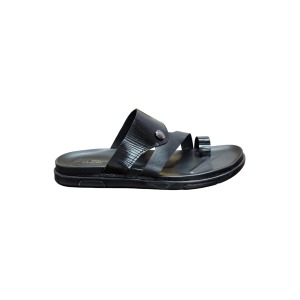 SB-155 Black sandal view 2