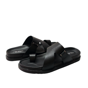 SB-156 Black sandal view 4