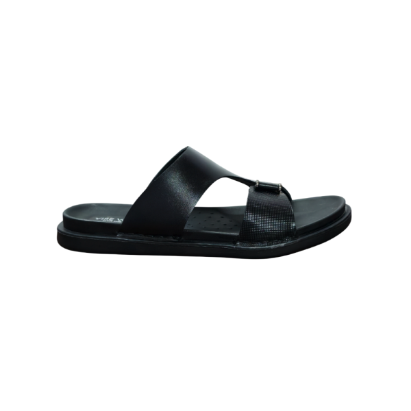 SB-157 Black sandal view 3