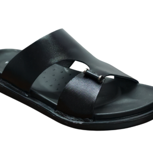 SB-157 Black sandal view 4