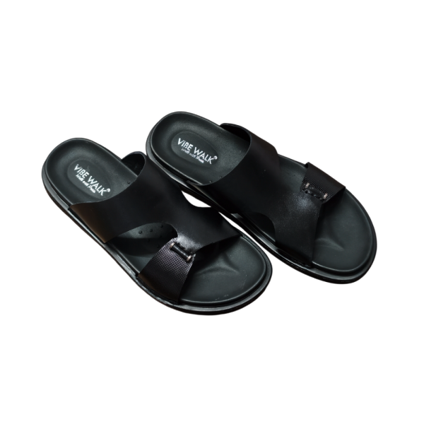SB-157 Black sandal view 5