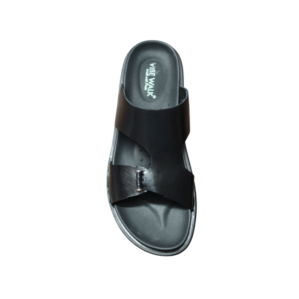 SB-157 Black sandal view 6
