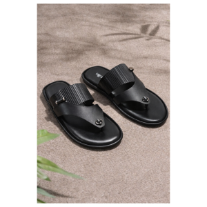 TR-101 Black sandal view 2