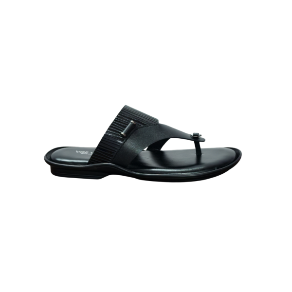 TR-101 Black sandal view 3