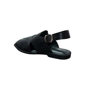 TR-106 Black sandal view 4