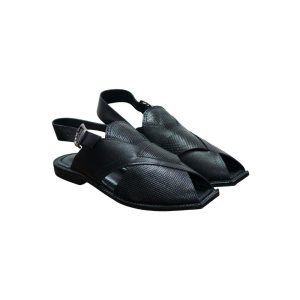 TR-106 Black sandal view 7