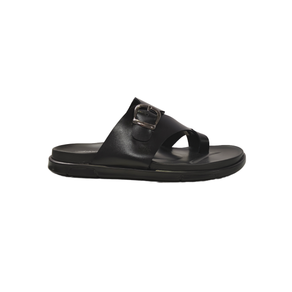 TR-111 Black sandal view 2