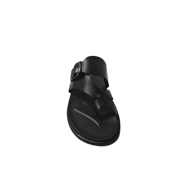 TR-111 Black sandal view 4