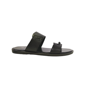TR-113 Black sandal view 2