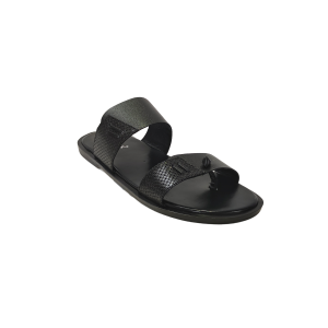 TR-113 Black sandal view 3