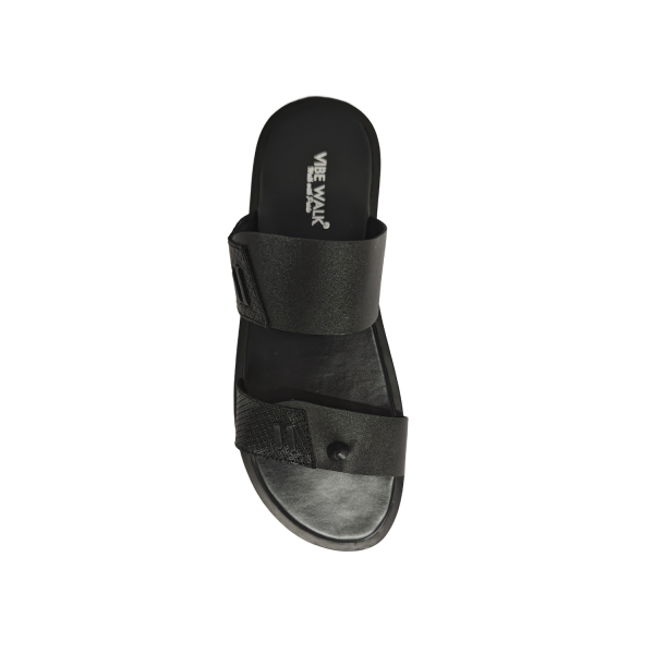 TR-113 Black sandal view 5
