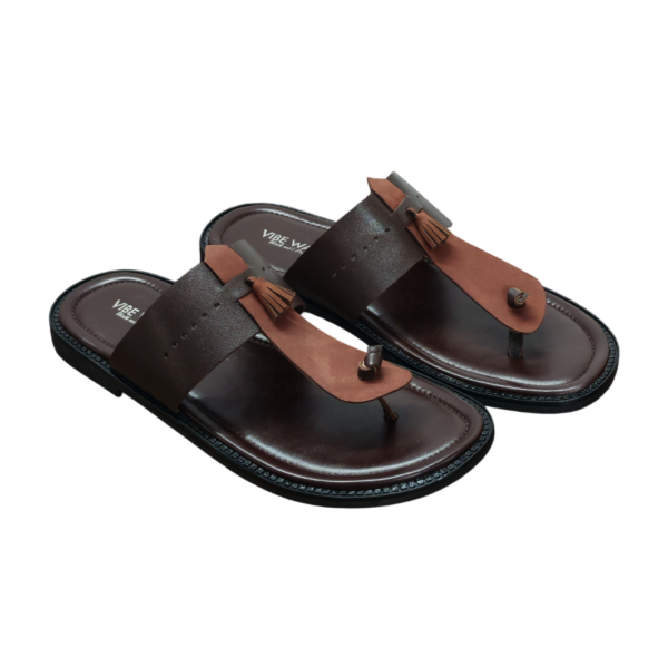 TR-114 Tan sandal view 3