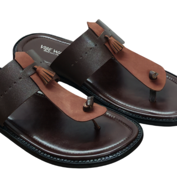 TR-114 Tan sandal view 4