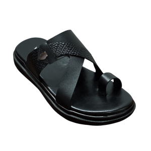 TR-116 Black sandal view 3