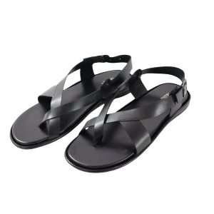 TR-117 Black sandal view 3