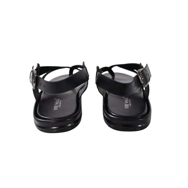 TR-117 Black sandal view 4