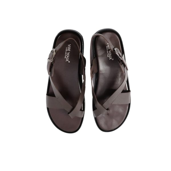 TR-117 Brown sandal view 5
