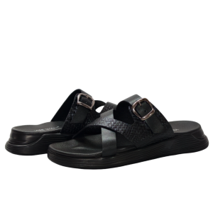 TR-118 Black sandal view 4