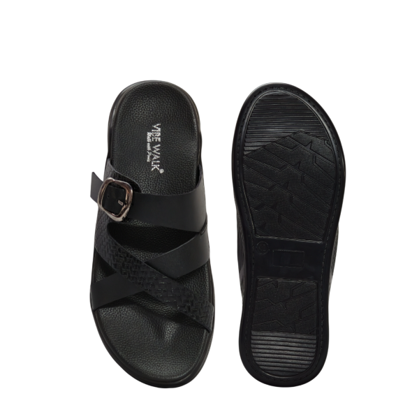 TR-118 Black sandal view 6