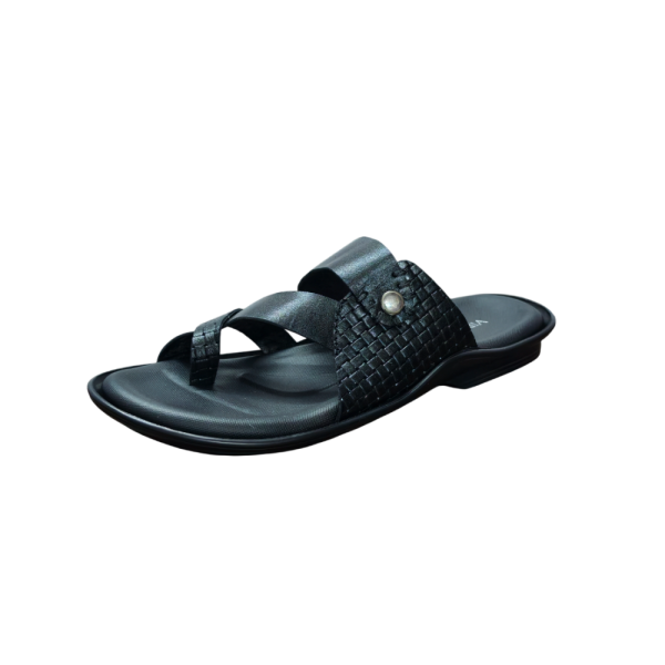 TR-119 Black sandal view 3